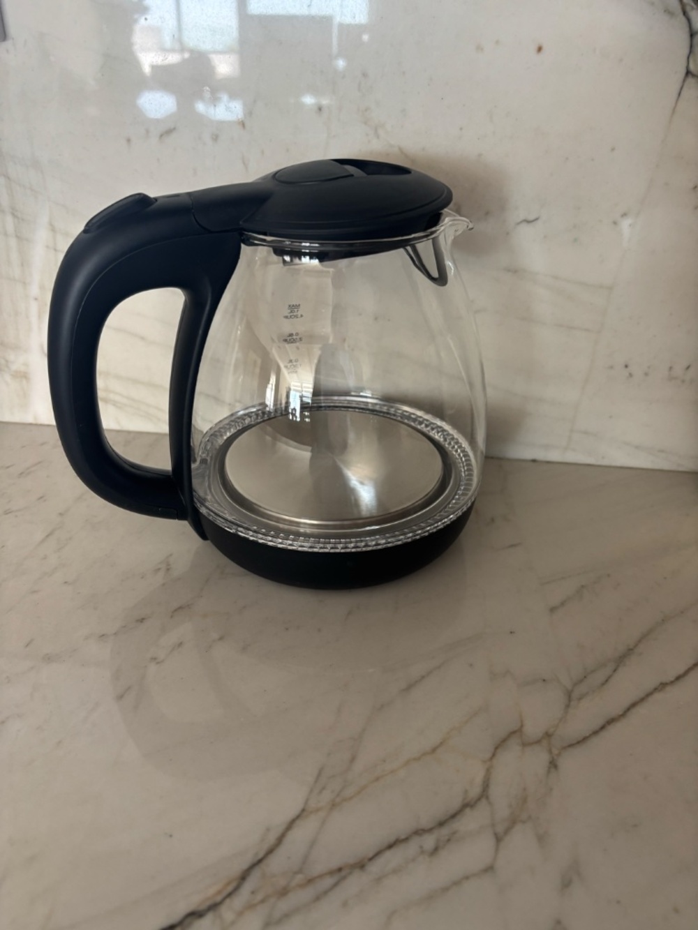 Elite EKT0501 Black 1l Electric Glass Water Kettle Used once - Picture 5 of 10